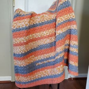 Hand-Made Afghan Throw Blanket